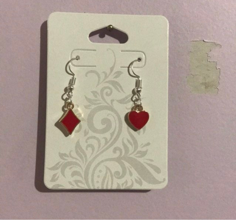 Heart & Diamonds Earrings