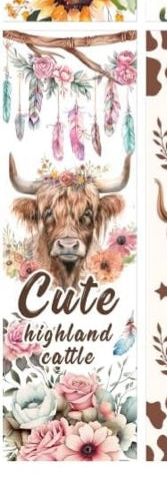 Cute Highland Cattle Pen