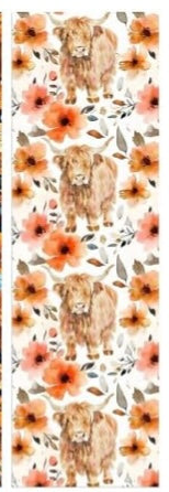 Cow & flowers Pen