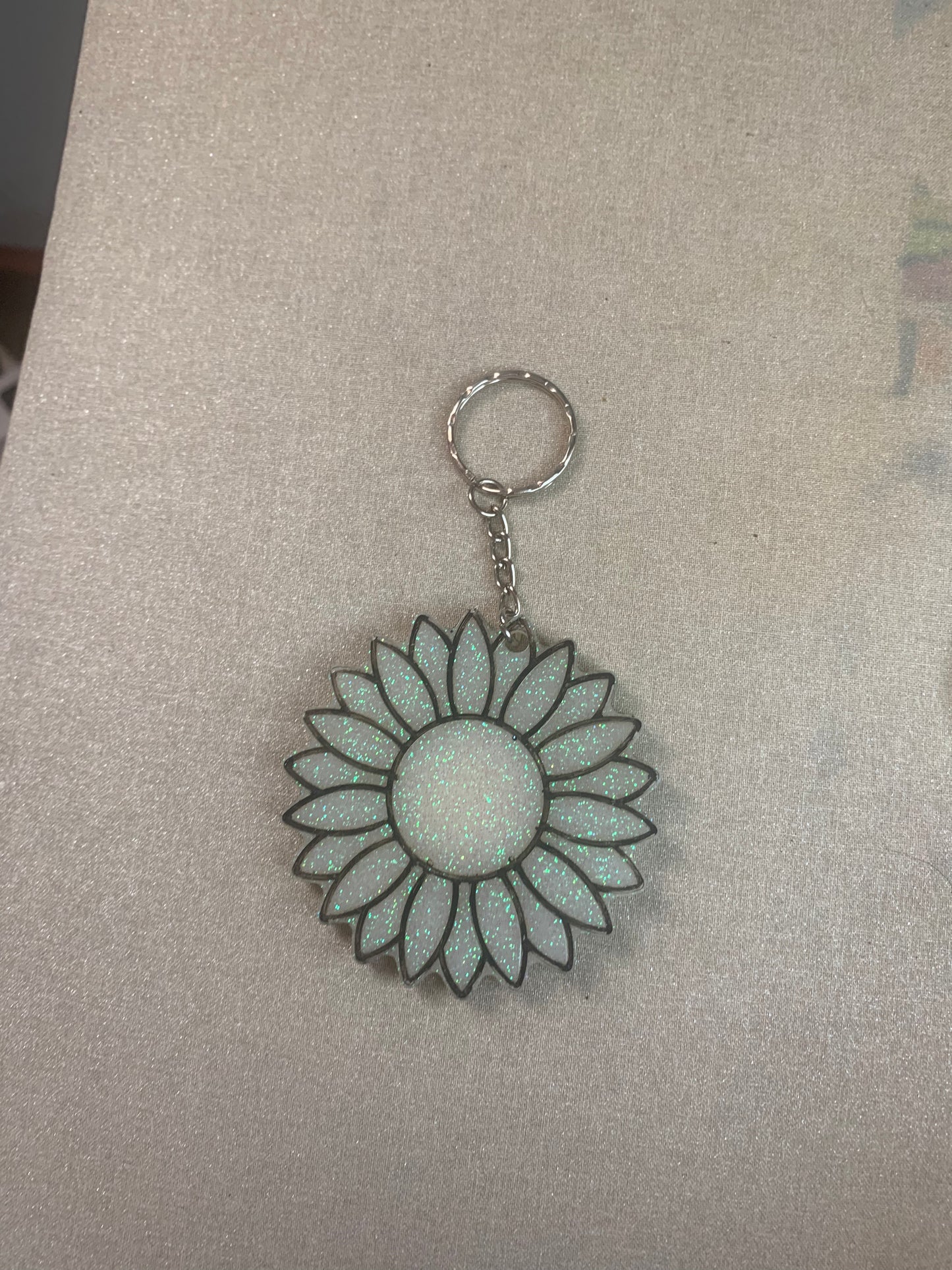 Sunflower Keychain