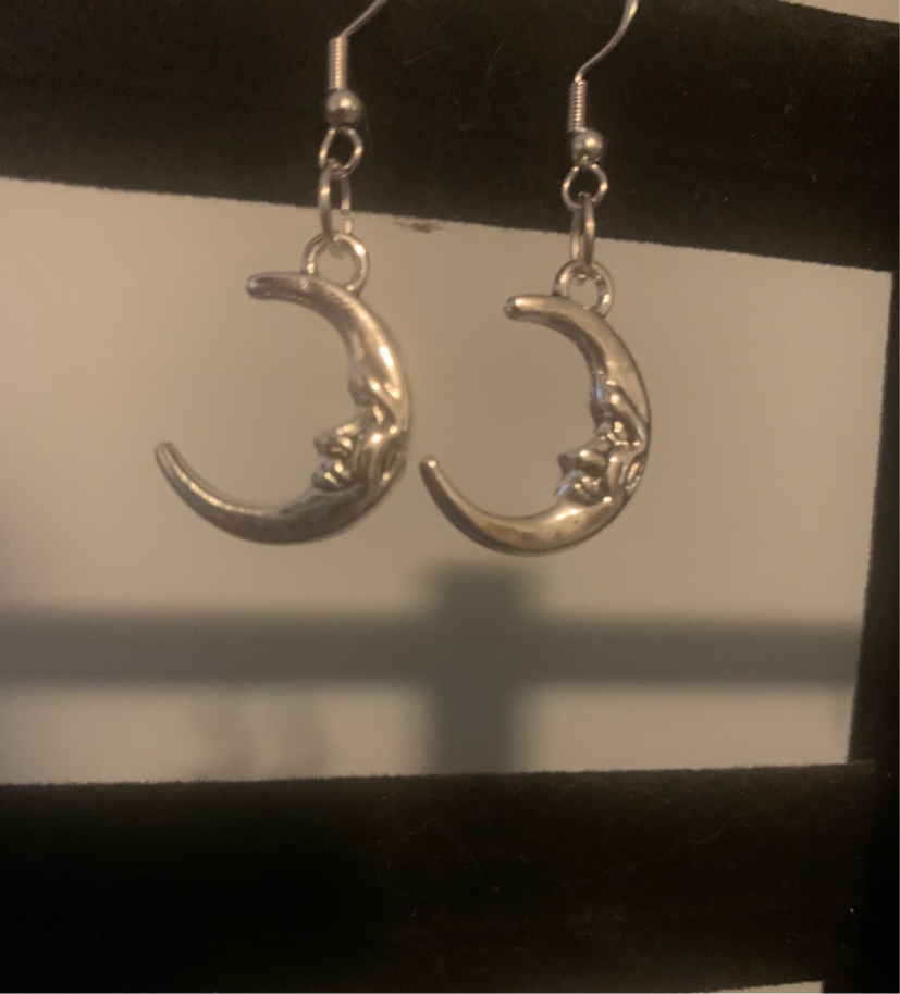Half/Crescent Moon Earring