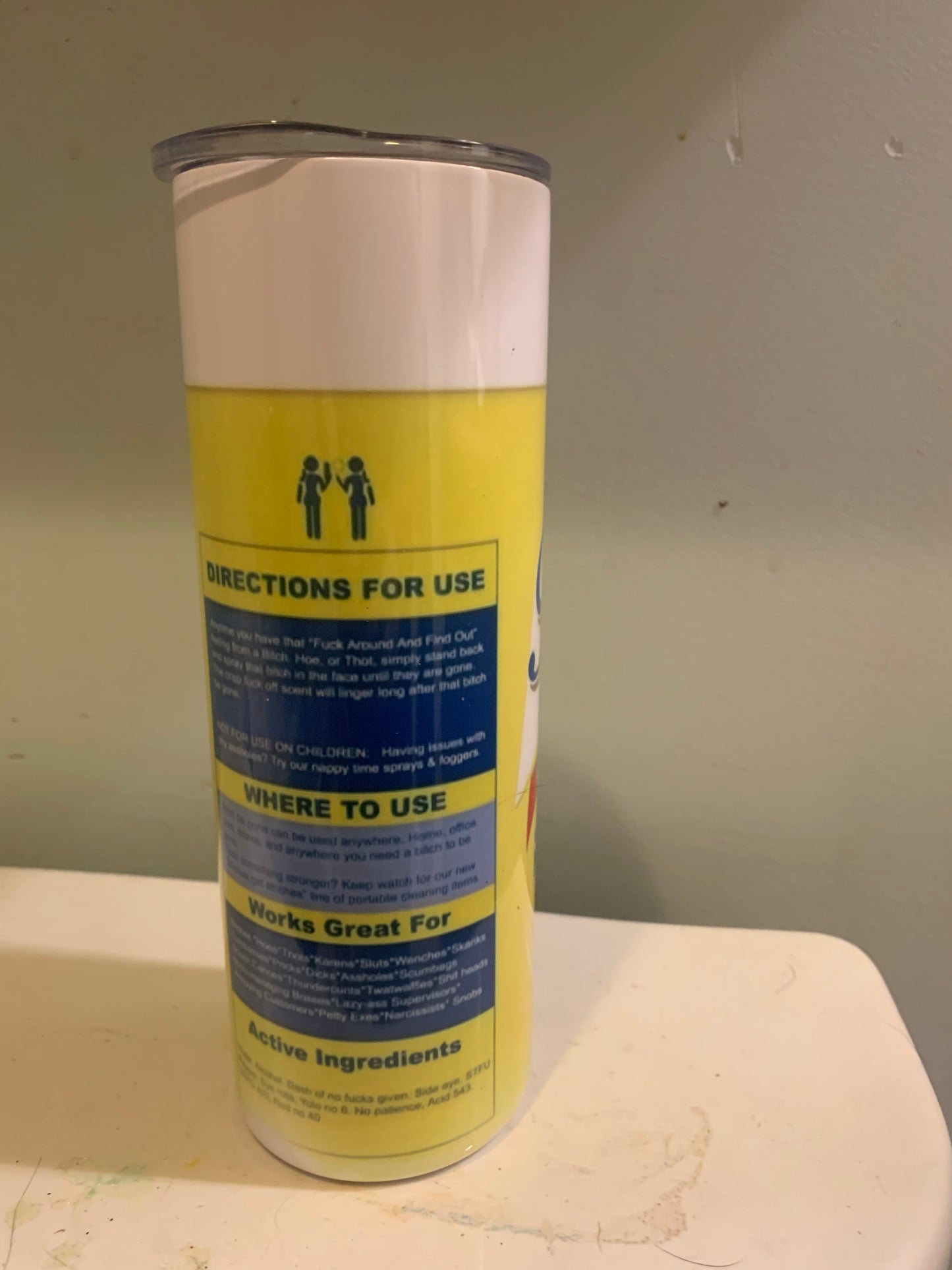 Lysol inspired Tumbler