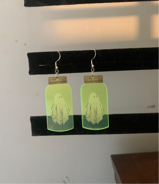 Ghost Jar Earrings