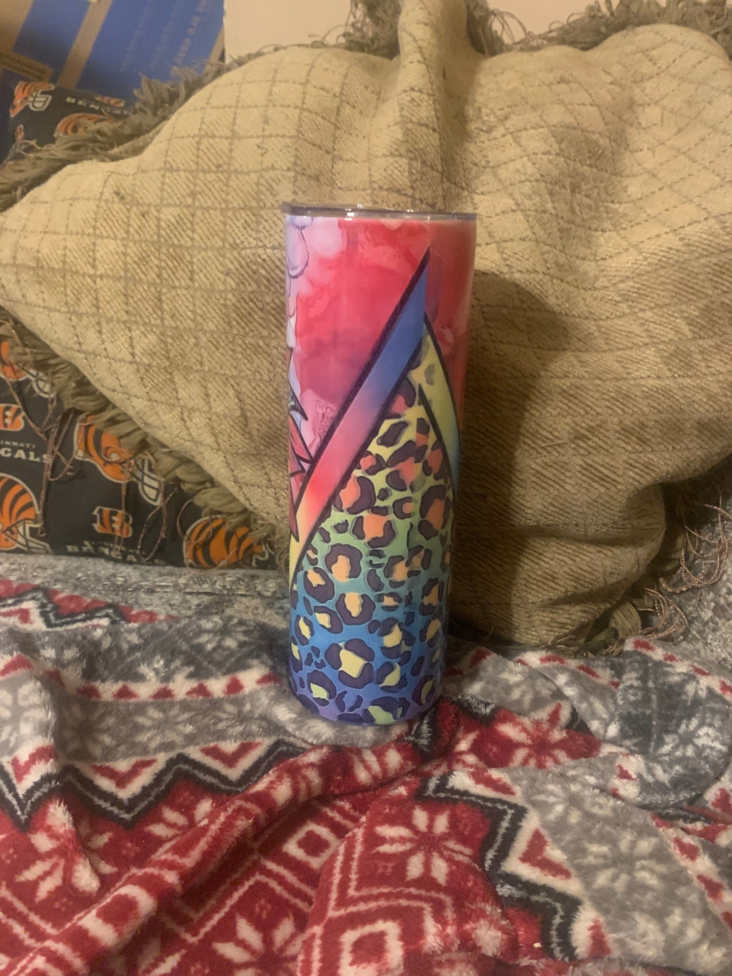 20 oz Sunflower Ink Print Tumbler