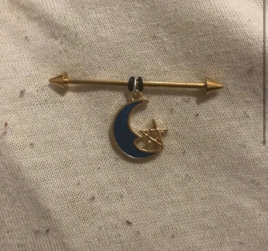Gold Spike & Moon Industrial