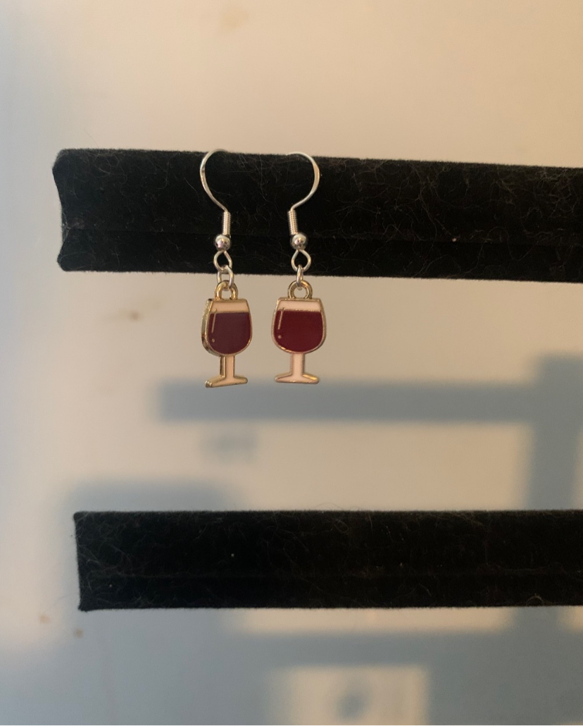 Wine glass Earrings