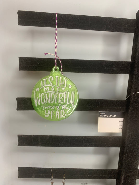 It’s the Most Wonderful Time Ornament