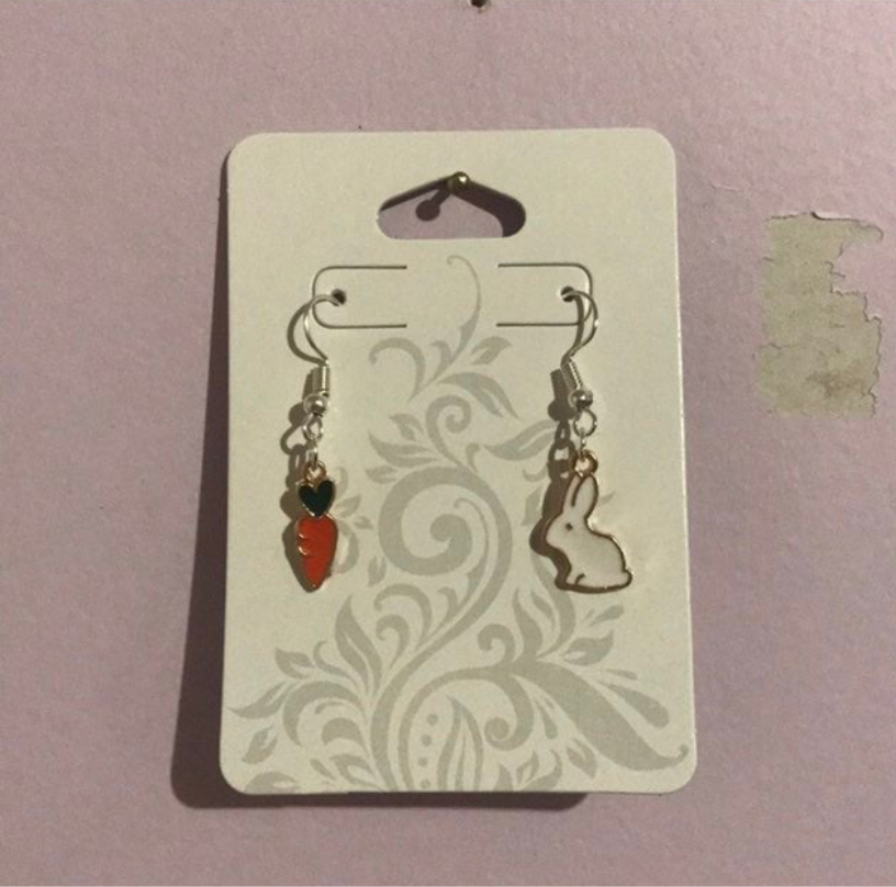 Bunny & Carrot Earrings