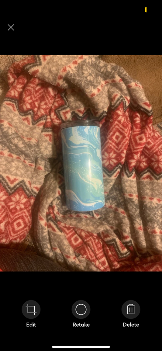 4 N 1 Blue Hyrdo Dip Can Cooler