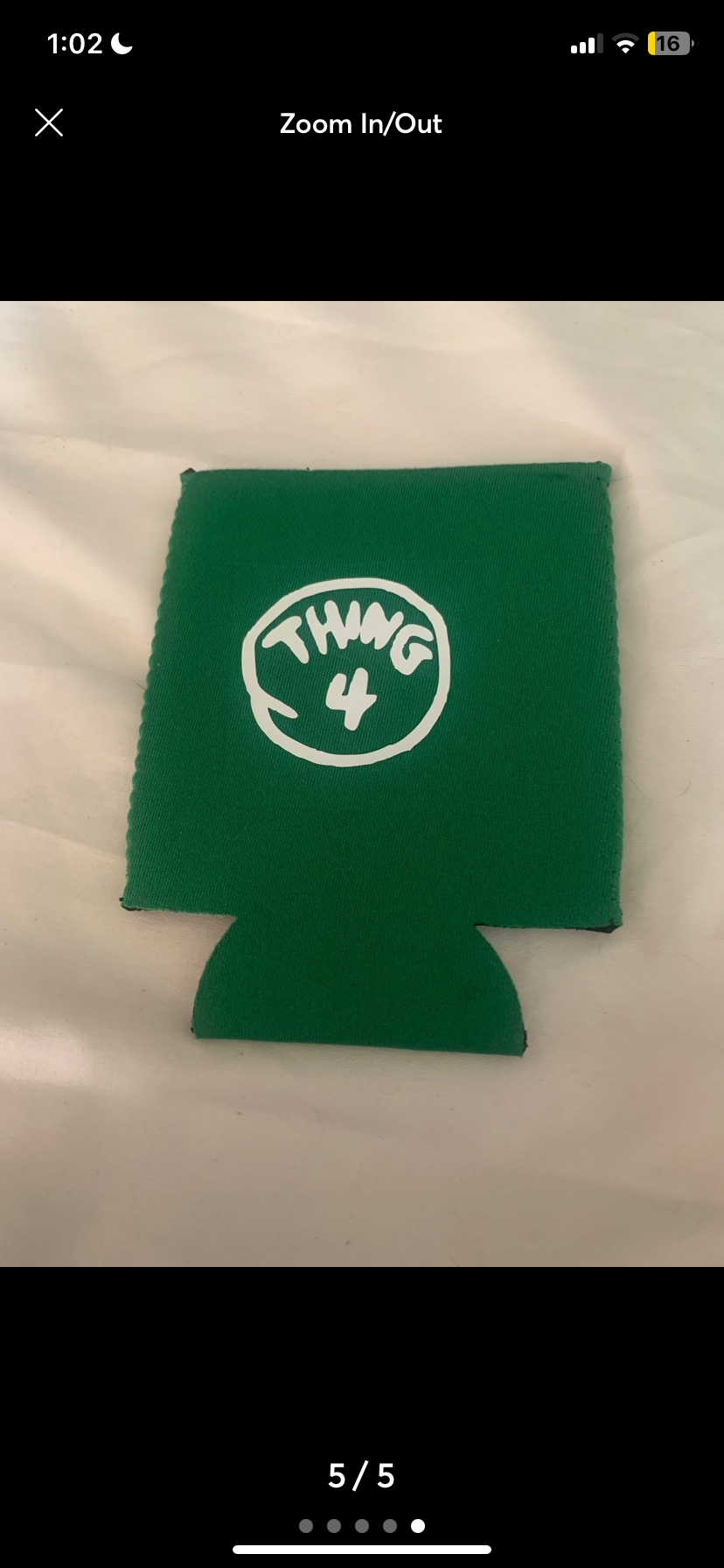Thing 1 - 4 Fabric Can Cooler Set