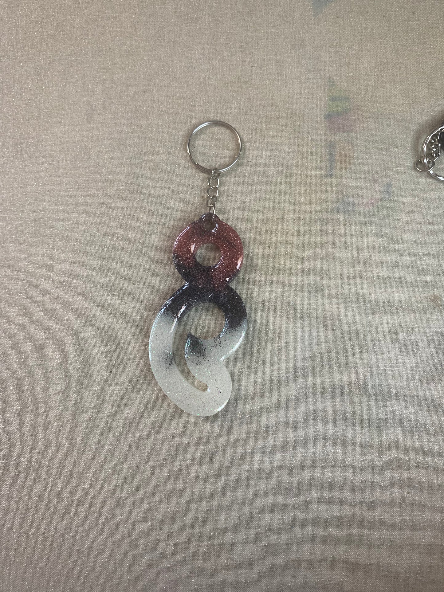 Semi Colon Keychain