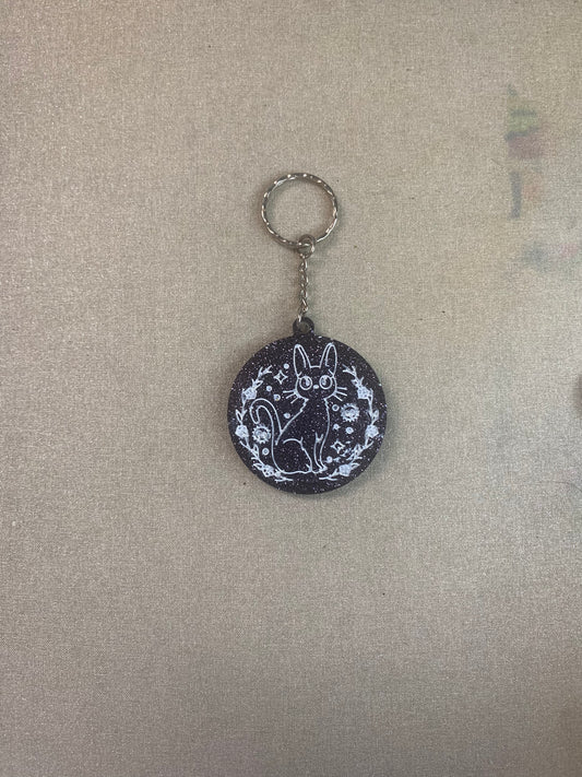 Anime Cat Keychain