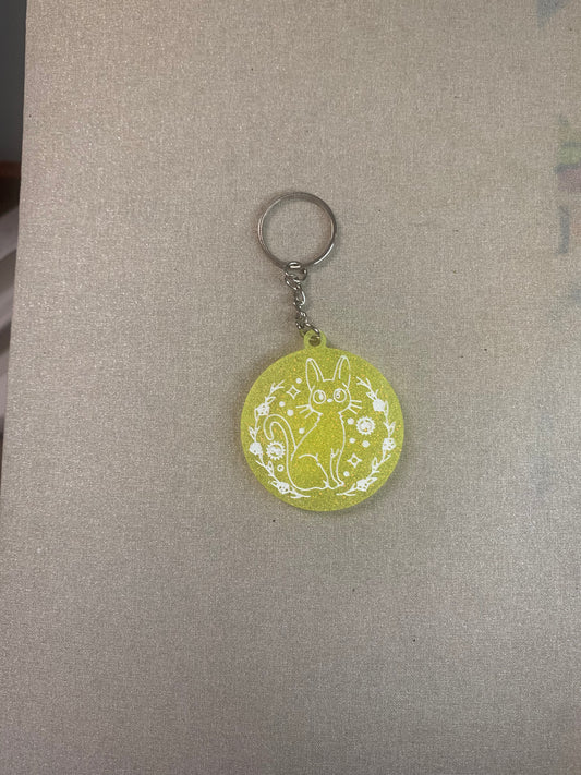 Anime Cat Keychain
