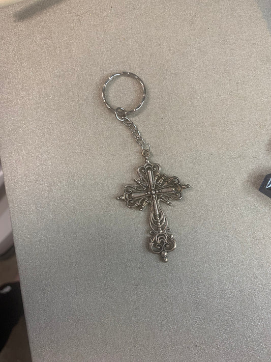 Cross keychain
