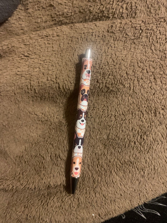 Dog Face Pen