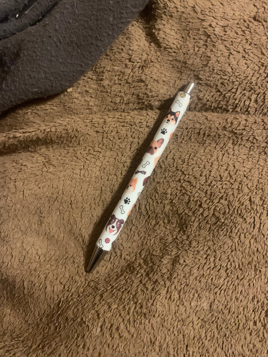 Dog Face Pen