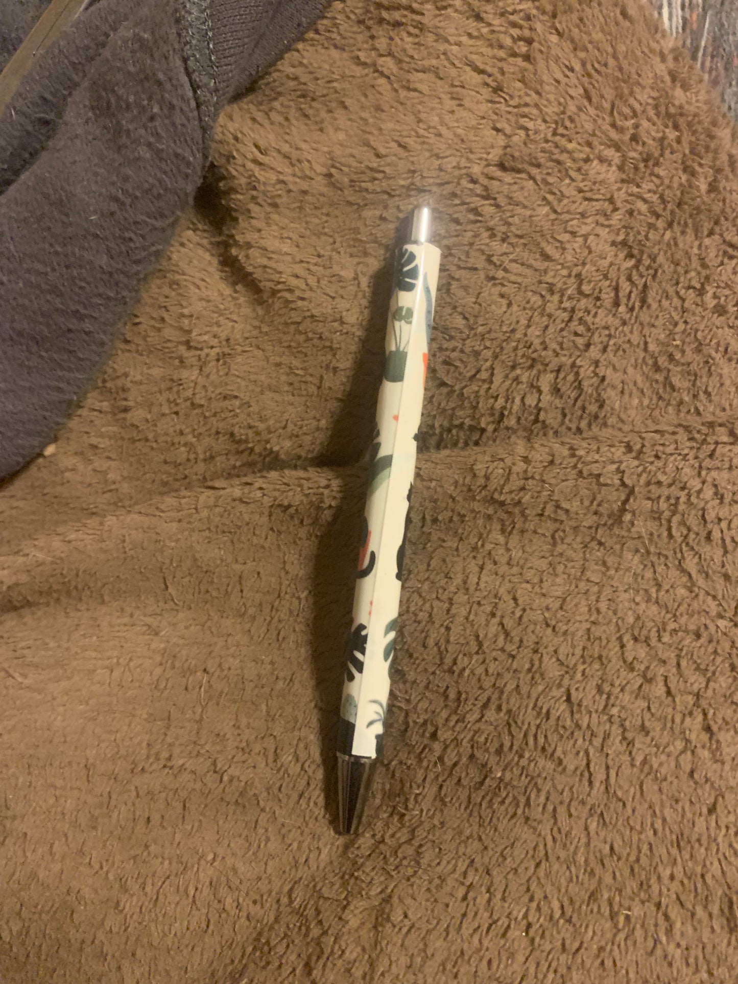 Cat & Monstera Plants Pen