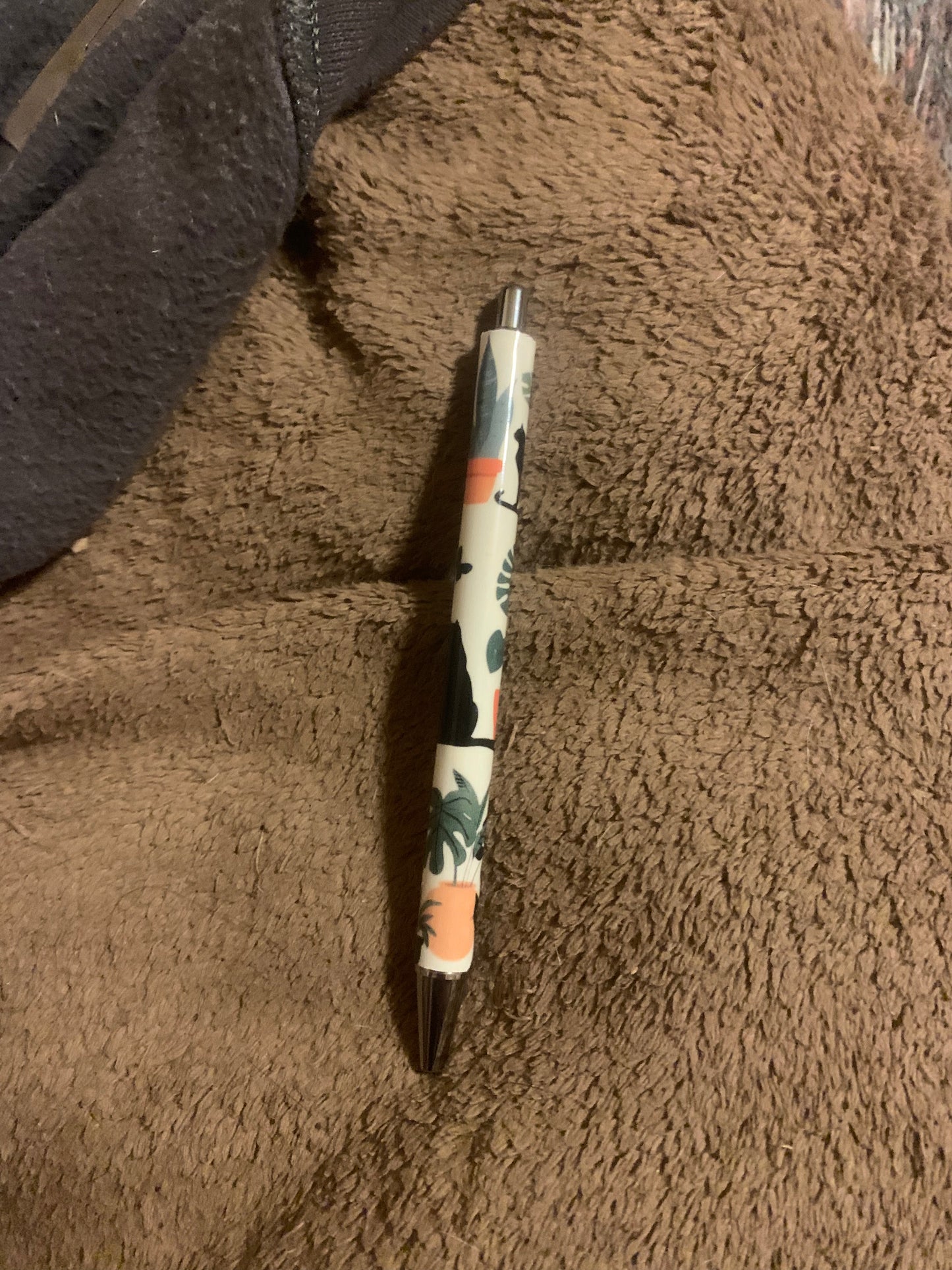 Cat & Monstera Plants Pen
